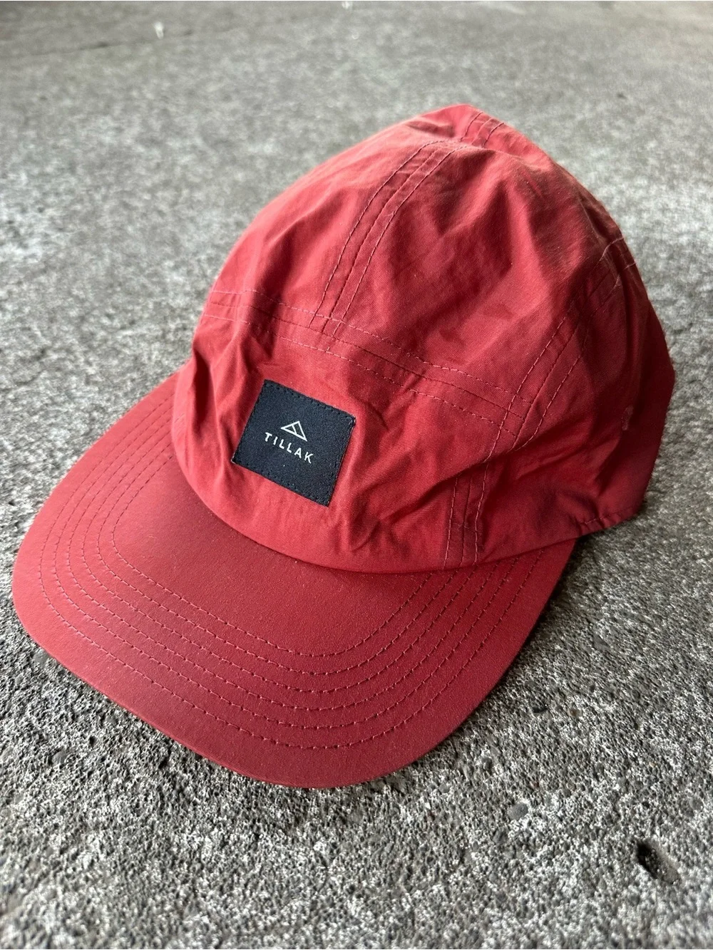 Tillak Wallowa Camp Hat in Supai Red